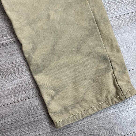 Cabela's Outdoor Gear Duck Hunting Blue Jean Brush Pants Size 34 Long - Picture 9 of 9